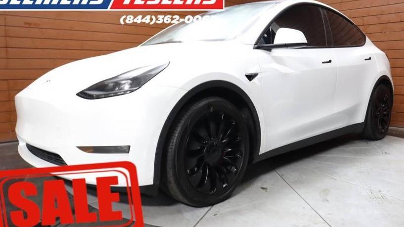 TESLA MODEL Y 2022 7SAYGDEF2NF416808 image